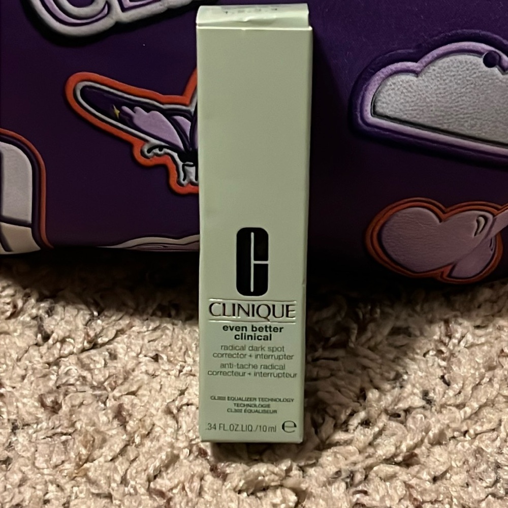 NIB Clinique Even Better Clinical Radical Dark Spot Corrector+Interruptor .34oz